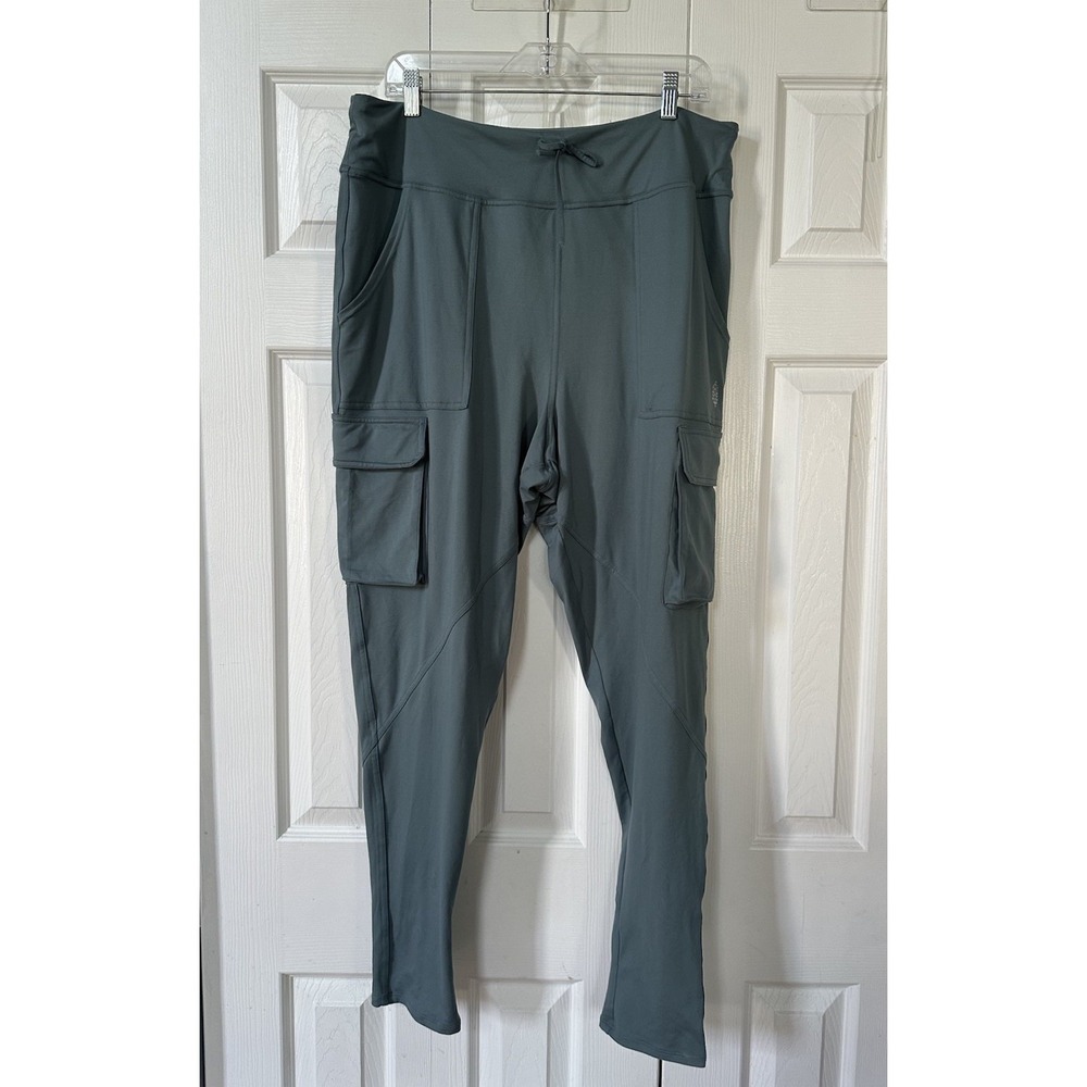 Free People Jogger Pants Womens XL Cargo Pocket High Rise Yoga